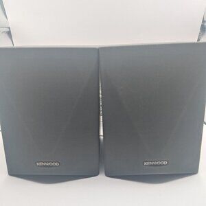 Kenwood CRS-15 Rear Speakers 40W 8 Ohm Surround Sound Wall Socket - TESTED